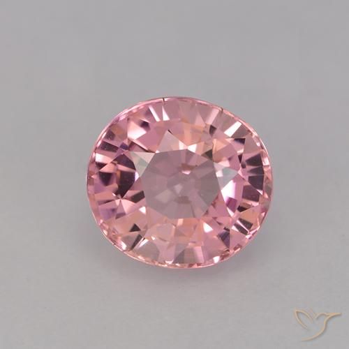 1.35ct Natural Luz rosa Turmalina, oval, VVS-VS