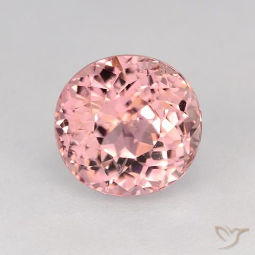1.66ct Natural Luz rosa Turmalina, oval, VS