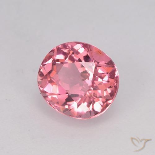 Turmalina Tom rosa quente Natural 1.33ct, oval, VVS