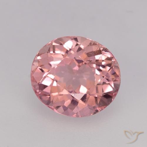 1.80ct Natural Rosa chiclete Turmalina, oval, VVS-VS
