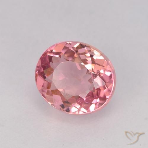 Turmalina Luz rosa Natural 1.65ct, oval, VVS-VS