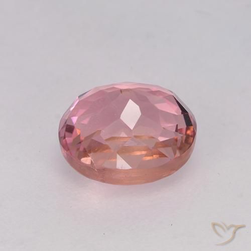 Turmalina Luz rosa Natural 1.65ct, oval, VVS-VS