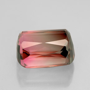 Turmalina multicolorido natural 5,27ct, forma extravagante, VVS