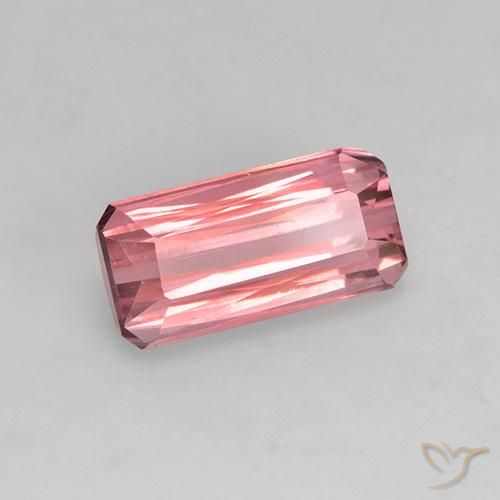 Turmalina Luz rosa Natural 1.27ct, Corte Octógono / Esmeralda, VVS-VS