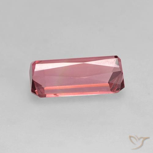 Turmalina Luz rosa Natural 1.27ct, Corte Octógono / Esmeralda, VVS-VS