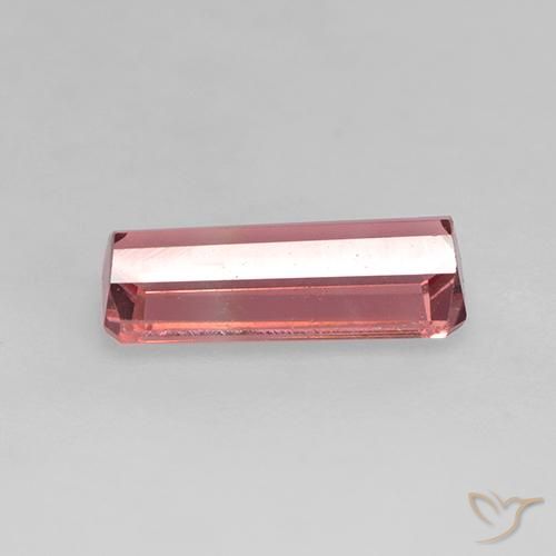 Turmalina rosa médio Natural 1.07ct, Corte Octógono / Esmeralda, VVS-VS