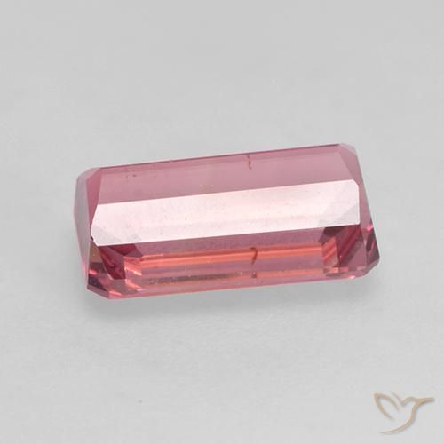 Turmalina Rosa Intenso Natural 1.80ct, Corte Octógono / Esmeralda, VVS-VS