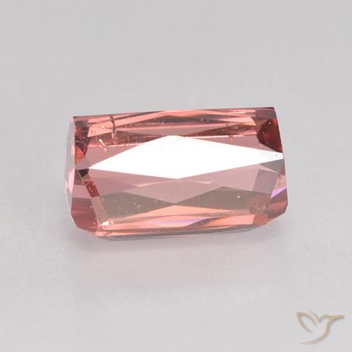 Turmalina rosa médio Natural 1.52ct, Corte Octógono / Esmeralda, VS-SI