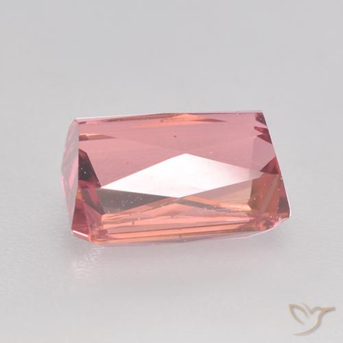 Turmalina Rosa Médio Claro Natural 1.45ct, Corte Octógono / Esmeralda, VS