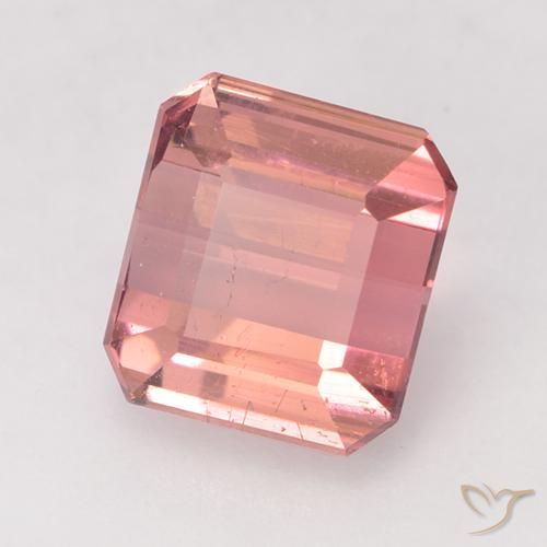 Turmalina rosa médio Natural 1.93ct, Corte Octógono / Esmeralda, VS