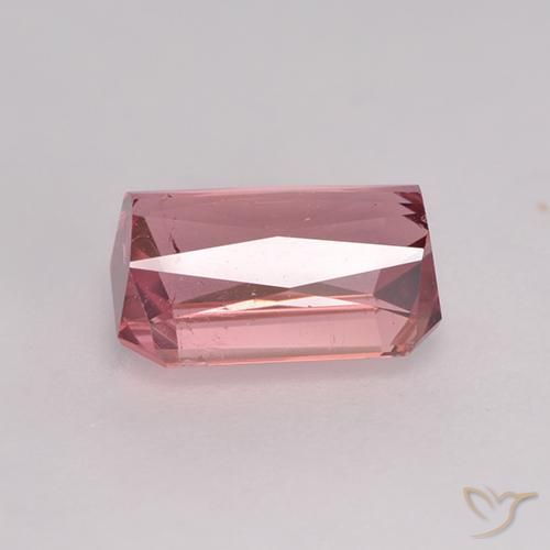 Turmalina rosa médio Natural 1.76ct, Corte Octógono / Esmeralda, VS