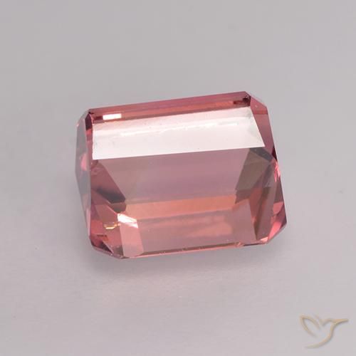 Turmalina rosa médio Natural 1.89ct, Corte Octógono / Esmeralda, VVS-VS