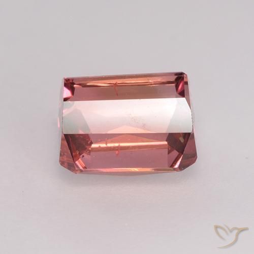Turmalina Rosa escuro Natural 1.58ct, Corte Octógono / Esmeralda, VS