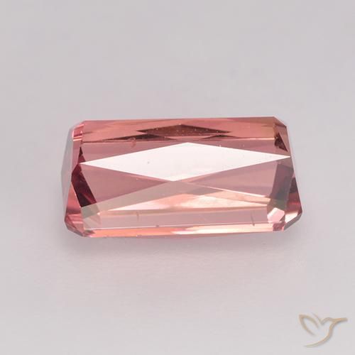 Turmalina rosa médio Natural 1.73ct, Corte Octógono / Esmeralda, VVS-VS