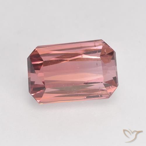 Turmalina rosa médio Natural 1.83ct, Corte Octógono / Esmeralda, VS