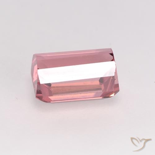Turmalina Luz rosa Natural 1.54ct, Corte Octógono / Esmeralda, VVS-VS