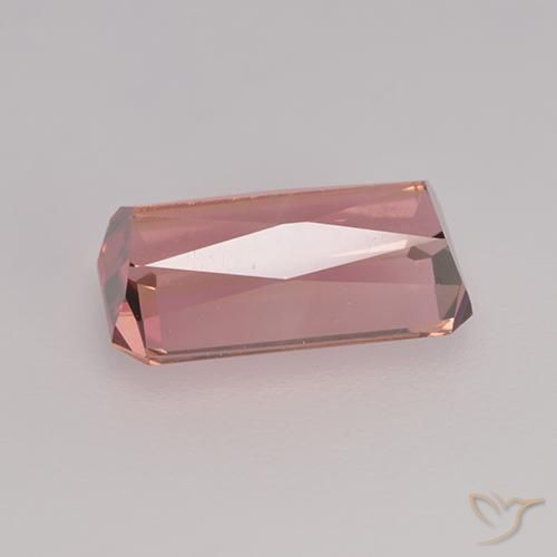 Turmalina rosa médio Natural 1.55ct, Corte Octógono / Esmeralda, VS