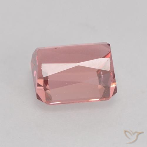 Turmalina Luz rosa Natural 1.44ct, Corte Octógono / Esmeralda, VS
