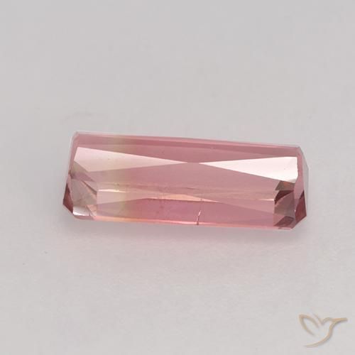 Turmalina Rosa Médio Claro Natural 1.83ct, Corte Octógono / Esmeralda, VS-SI