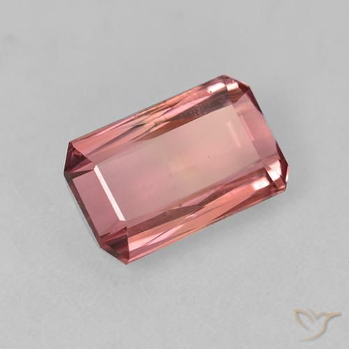 Turmalina Jacarandá Rosa Natural 1.66ct, Corte Octógono / Esmeralda, VVS-VS