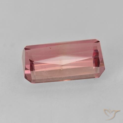 Turmalina Jacarandá Rosa Natural 1.66ct, Corte Octógono / Esmeralda, VVS-VS