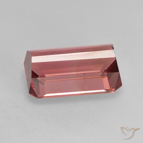 Turmalina rosa médio Natural 3.61ct, Corte Octógono / Esmeralda, VS