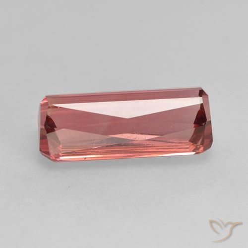 Turmalina rosa médio Natural 3.51ct, Corte Octógono / Esmeralda, VS