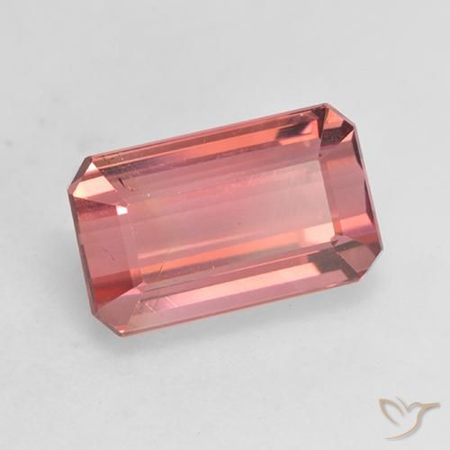 Turmalina Jacarandá Rosa Natural 3.07ct, Corte Octógono / Esmeralda, VS
