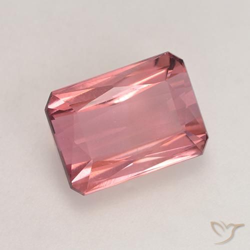 Turmalina Rosa Intenso Natural 2.44ct, Corte Octógono / Esmeralda, VVS-VS