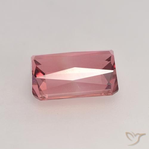 Turmalina Rosa Intenso Natural 2.44ct, Corte Octógono / Esmeralda, VVS-VS