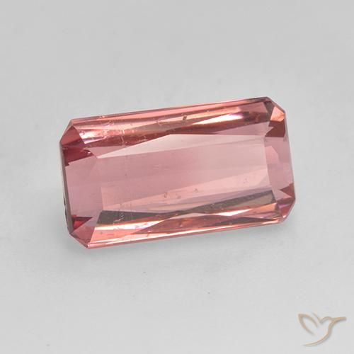 Turmalina Rosa Intenso Natural 2.64ct, Corte Octógono / Esmeralda, SI