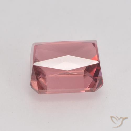 Turmalina rosa médio Natural 3.10ct, Corte Octógono / Esmeralda, VS