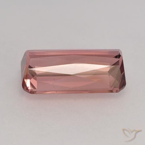 Turmalina rosa médio Natural 3.01ct, Corte Octógono / Esmeralda, VS