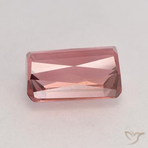 Turmalina Laranja Rosa Natural 2.57ct, Corte Esmeralda, VVS-VS