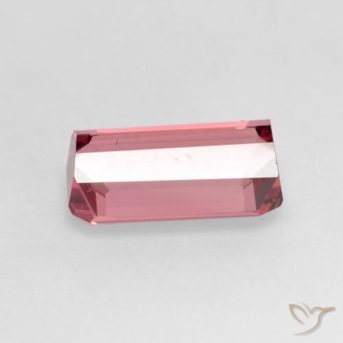 Turmalina Rosa chiclete Natural 2.11ct, Corte Octógono / Esmeralda, VVS-VS