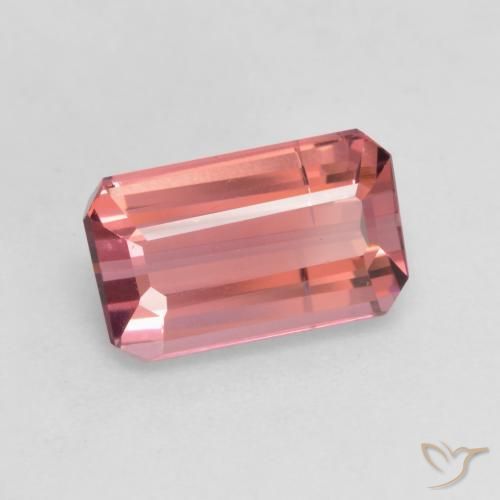 Turmalina Jacarandá Rosa Natural 2.00ct, Corte Octógono / Esmeralda, SI