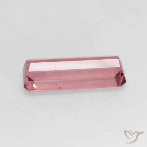 Turmalina Laranja Rosa Natural 2.19ct, Corte Octógono / Esmeralda, VS-SI