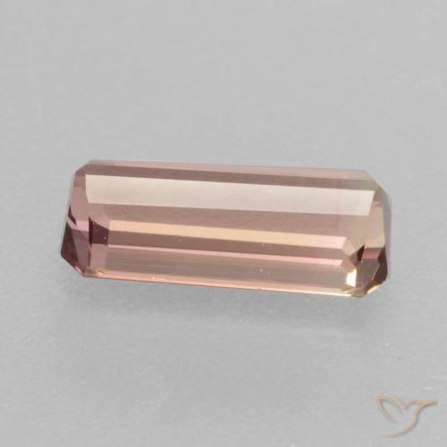Turmalina Luz rosa Natural 1.65ct, Corte Octógono / Esmeralda, VVS-VS