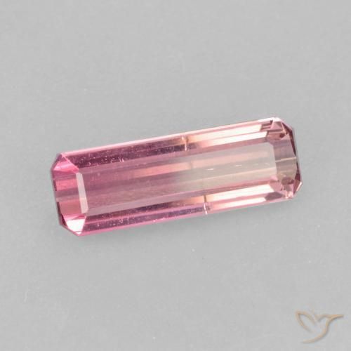Turmalina Luz rosa Natural 1.57ct, Corte Octógono / Esmeralda, VS-SI