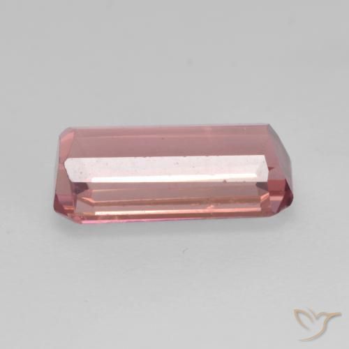 Turmalina Laranja Rosa Natural 1.16ct, Corte Octógono / Esmeralda, VS