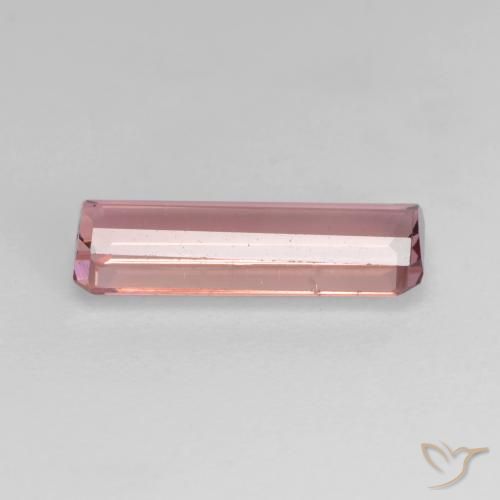 Turmalina Laranja Rosa Natural 1.46ct, Corte Octógono / Esmeralda, VS
