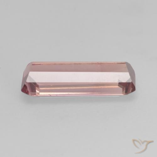 Turmalina rosa médio Natural 1.15ct, Corte Octógono / Esmeralda, VS