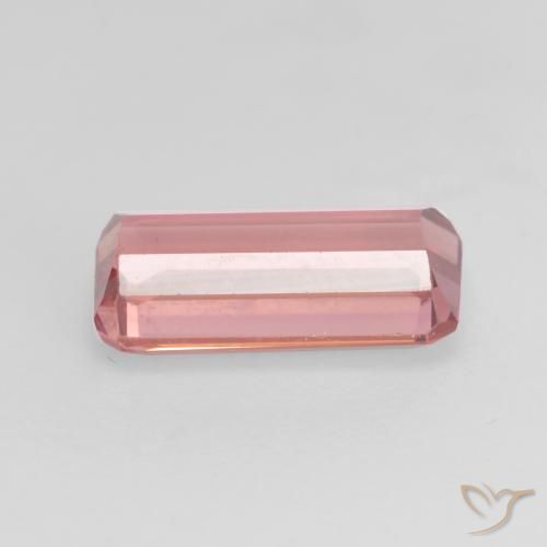 Turmalina rosa médio Natural 1.47ct, Corte Octógono / Esmeralda, VS