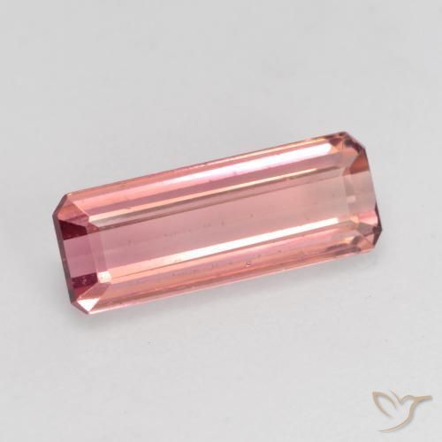 Turmalina rosa médio Natural 1.33ct, Corte Octógono / Esmeralda, VS