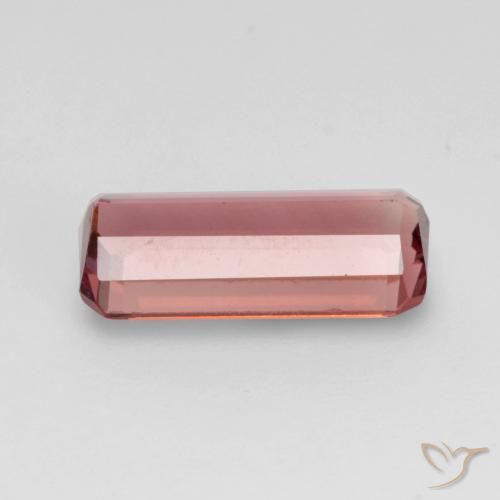 Turmalina rosa médio Natural 1.48ct, Corte Octógono / Esmeralda, VVS-VS
