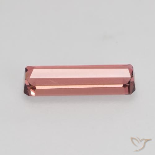 Turmalina rosa médio Natural 1.04ct, Corte Octógono / Esmeralda, VVS-VS
