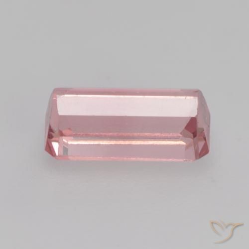 Turmalina Rosa chiclete Natural 0.92ct, Corte Octógono / Esmeralda, VS