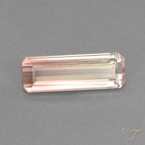 Turmalina Rosa bem claro Natural 2.04ct, Corte Octógono / Esmeralda, VS