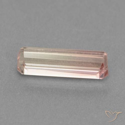 Turmalina Rosa bem claro Natural 2.04ct, Corte Octógono / Esmeralda, VS