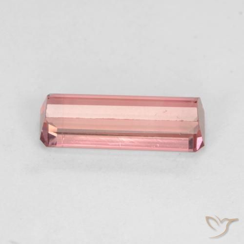 Turmalina Rosa Intenso Natural 1.64ct, Corte Octógono / Esmeralda, VS-SI